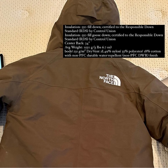 North face women’s new outerboroughs parka size medium - Picture 3 of 8